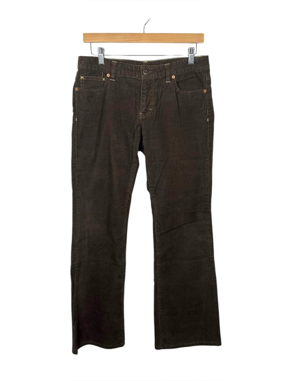 Polo Jeans Co Ralph Lauren Brown Corduroy Bootcut Pants Size 6